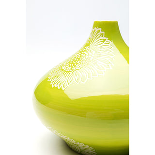 Vase Big Bloom Green 21cm - DEKOR