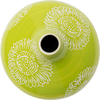 Vase Big Bloom Green 21cm - DEKOR