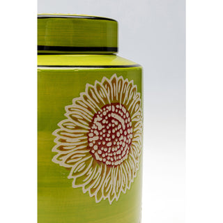 Deco Jar Bloom Green 27cm - DEKOR