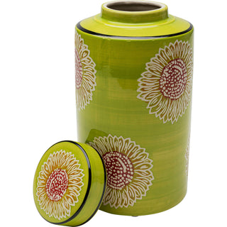Deco Jar Bloom Green 27cm - DEKOR