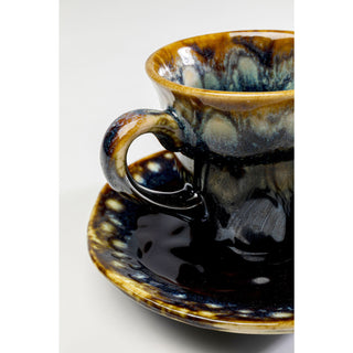 Espresso Cup Lio Dark Blue (2/part) - DEKOR