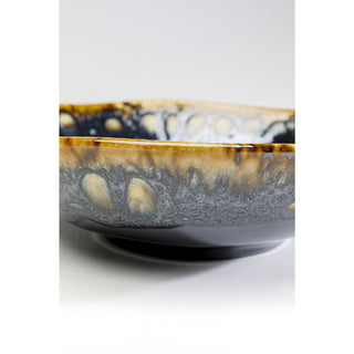 Plate Deep Lio Dark Blue Ø20cm - DEKOR