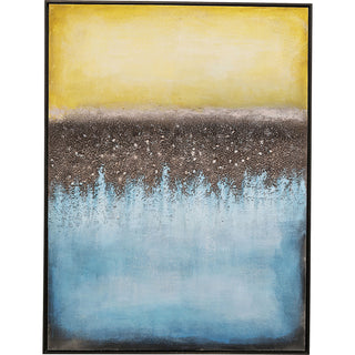 Canvas Picture Vista Blue 90x120cm - DEKOR