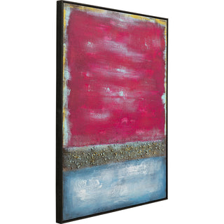 Canvas Picture Vista Red 90x120cm - DEKOR