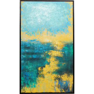 Canvas Picture Jardin Blue 125x215cm - DEKOR