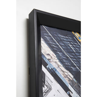Framed Picture Skyline Skater 149x149cm - DEKOR