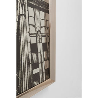 Framed Picture Empire State Mirror 77x130cm - DEKOR