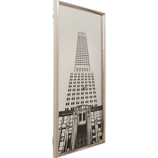 Framed Picture Empire State Mirror 77x130cm - DEKOR