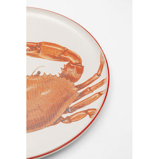 Plate Crabes Red Ø27cm Assorted KARE MIAMI