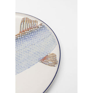 Plate Poisson Blue Ø27cm Assorted KARE MIAMI