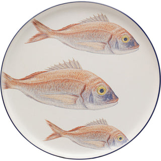 Plate Poisson Blue Ø27cm Assorted KARE MIAMI