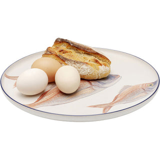Plate Poisson Blue Ø27cm Assorted KARE MIAMI