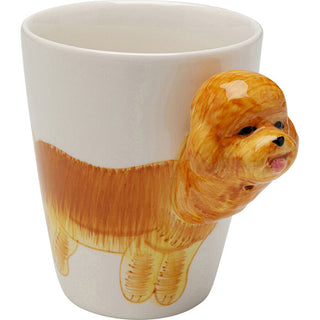 Mug Funny Animal Poodle 11cm KARE MIAMI