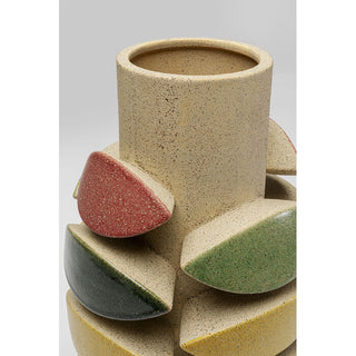 Vase Foglie Colore 40cm KARE MIAMI