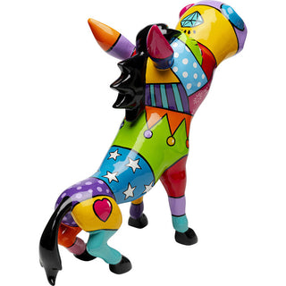Deco Figurine Donkey Patchwork 54cm - DEKOR