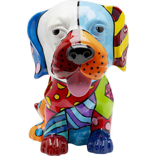 Deco Figurine Dog Patchwork 35cm KARE MIAMI