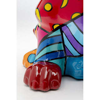 Deco Figurine Dog Patchwork 35cm KARE MIAMI