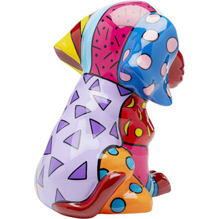 Deco Figurine Dog Patchwork 35cm KARE MIAMI