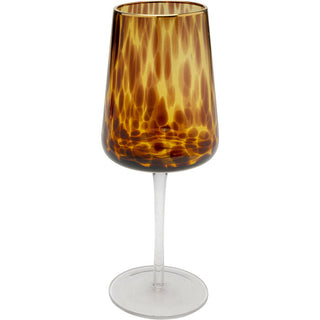 Wine glass Caramel KARE MIAMI