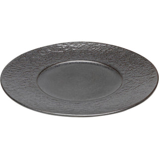 Plate Cosmos Black Ø27cm KARE MIAMI