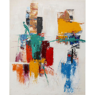Canvas Picture Be Happy 150x120cm - DEKOR