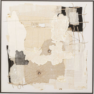 Framed Picture Arty Collage 120x120cm - DEKOR
