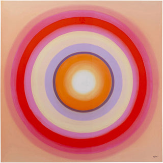 Canvas Picture Tendency Circle Pink 120x120cm - DEKOR