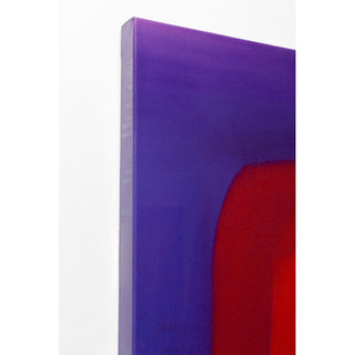 Canvas Picture Tendency Red 120x160cm KARE MIAMI