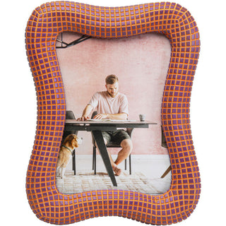 Picture Frame Wavy Orange 13x18cm KARE MIAMI