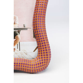 Picture Frame Wavy Orange 13x18cm KARE MIAMI