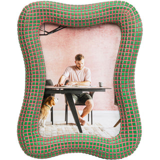 Picture Frame Wavy Green 13x18cm KARE MIAMI