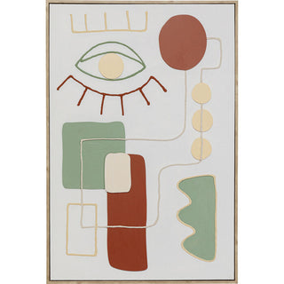 Canvas Picture Art Eye Left 60x90cm - DEKOR