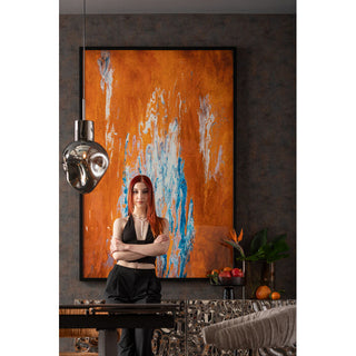 Framed Picture Artistas Orange 120x180cm KARE MIAMI