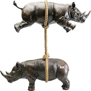 Deco Figurine Artistic Rhino 46cm - DEKOR