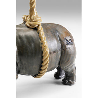 Deco Figurine Artistic Rhino 46cm - DEKOR