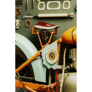 Glass Picture Garage Motorbike 60x80cm KARE MIAMI