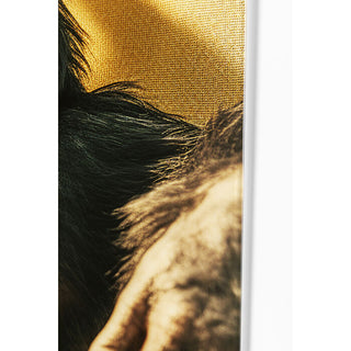 Glass Picture Holiday Monkey 80x60cm KARE MIAMI