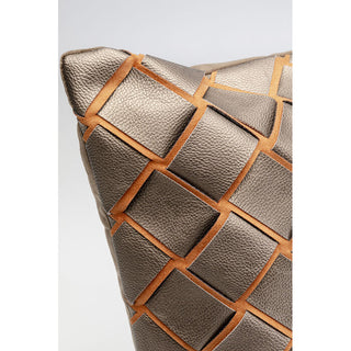 Cushion Zoe Patch Green 45x45cm - DEKOR