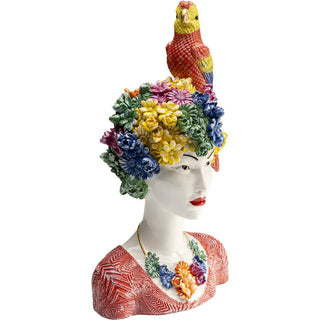 Deco Figurine Flower Girl 28cm KARE MIAMI