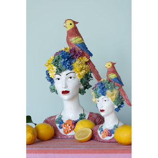 Deco Figurine Flower Girl 28cm KARE MIAMI