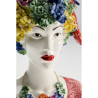Deco Figurine Flower Girl 50cm KARE MIAMI