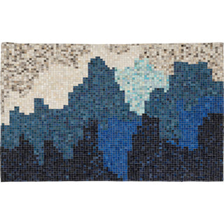 Carpet Stream Blue 170x240cm KARE MIAMI