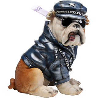 Money Box Punk Dog 22cm - DEKOR