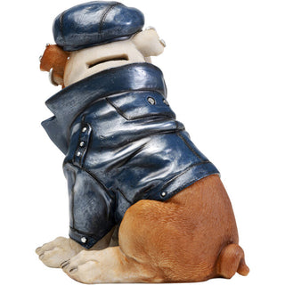 Money Box Punk Dog 22cm - DEKOR