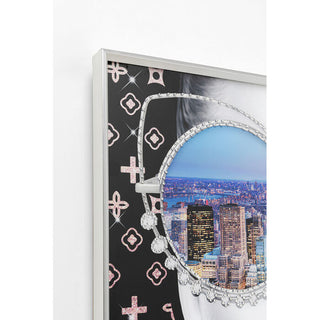 Framed Picture NY View 80x80cm KARE MIAMI