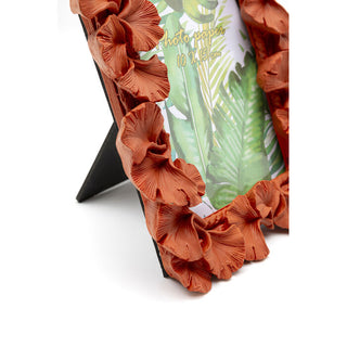 Picture Frame Ginkgo Leaf Orange 17x20cm KARE MIAMI