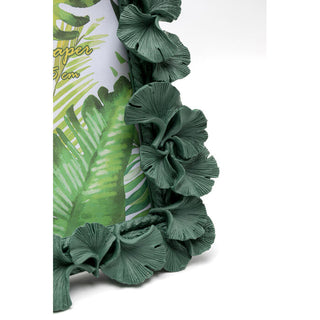 Picture Frame Ginkgo Leaf Green 17x20cm KARE MIAMI