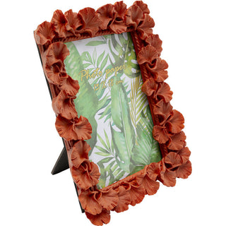 Picture Frame Ginkgo Leaf Orange 20x24cm KARE MIAMI