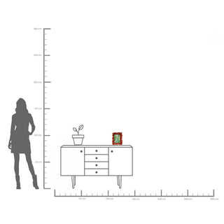 Picture Frame Ginkgo Leaf Orange 20x24cm KARE MIAMI