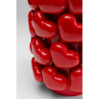 Vase Hearts 33cm KARE MIAMI